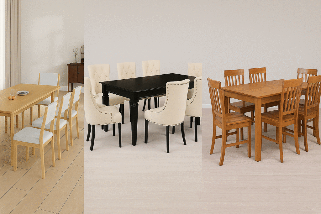 10 seater dining table dimensions